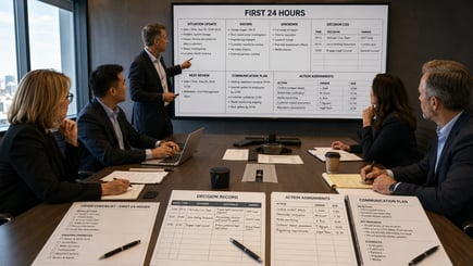 The First 24 Hours of a Crisis