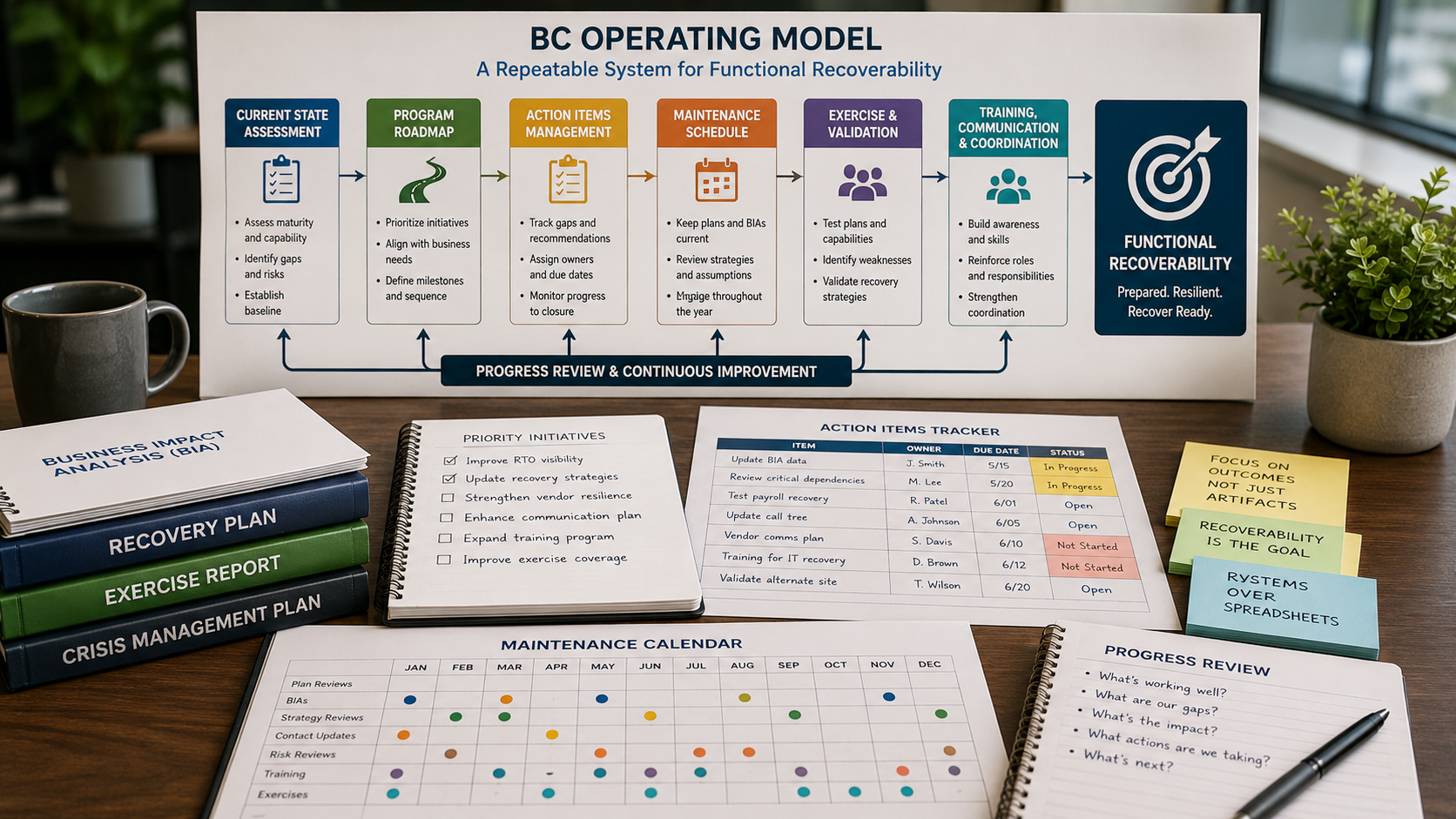 Why Business Continuity Programs Need an Operating Model